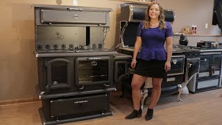 Wood Cook Stove Comparison Elmira Fireview Vs JA Roby Chief [upl. by Amie]