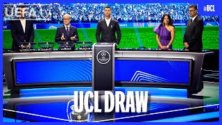 202425 UCL League Phase Draw [upl. by Atinid837]