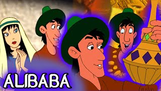 ALIBABA  Cartoon Full Movie In Hindi  Animated Movie In Hindi dubbed  Fairy Tales In Hindi [upl. by Nodla633]