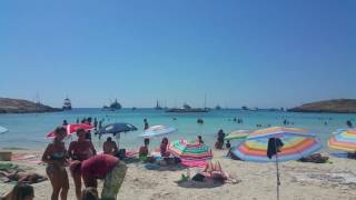 Beach at formentera July 2016 [upl. by Twelve895]