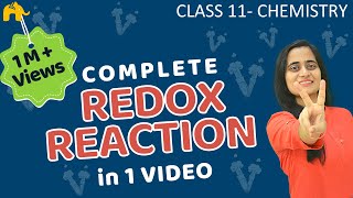 Redox Reactions Class 11  Chemistry Complete Chapter [upl. by Repsaj490]