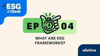 What are ESG Frameworks [upl. by Aniale]