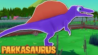 SPINOSAURUS ESCAPES  Parkasaurus Gameplay  Dinosaur Park Simulator Game [upl. by Acimak619]