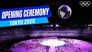 The Tokyo 2020 Opening Ceremony  in FULL LENGTH [upl. by Nirtiak]