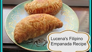 Lucenas Filipino Empanada Recipe  aSimplySimpleLife Filipino Recipe [upl. by Douglass]