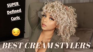 Best Curl Defining Creams for Curls FRIZZ FREE [upl. by Alohs]