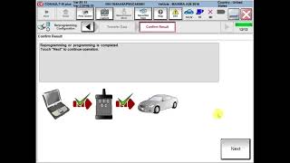 Nissan ECU Reflash Update Procedure with Consult III Plus [upl. by Yonina]