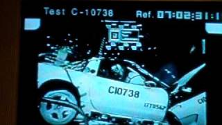 Chevrolet Corvette C5 crash test [upl. by Vullo347]