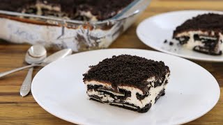 Oreo Layered Pudding Cake Recipe [upl. by Sremlahc]