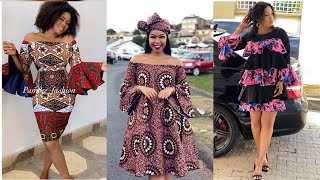 2021 LATEST SHORT KITENGE DRESSES FOR LADIES MOST TRENDING CUTE amp SUPER GORGEOUS KITENGE DRESSES [upl. by Sredna]