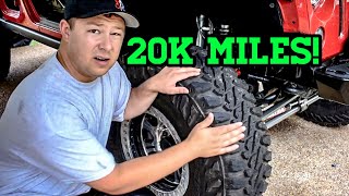 20000 Mile Tire Review Yokohama Geolandar MT [upl. by Verner]