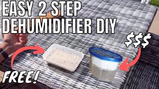 Quick amp Easy Dehumidifier DIY [upl. by Eeleimaj]