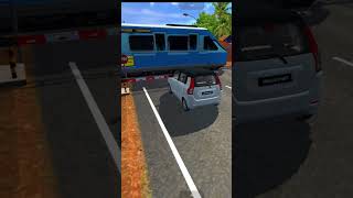 shorts ytshorts bussidstatus carstatus crossing railway gaming carstatus gamingviralvideo [upl. by Sabella]