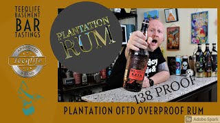 Plantation OFTD Rum  A 138 Proof Artisanal Rum [upl. by Taam]