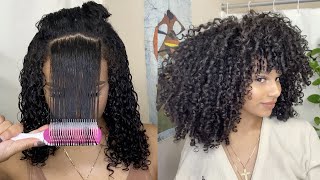 How To Denman Wash n Go Routine for Defined Curls [upl. by Pence]