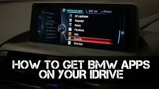 How to Code and Retrofit BMW Apps to your iDrive system [upl. by Allison]