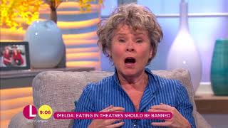 Imelda Staunton Talk Being Married to Jim Carter  Lorraine [upl. by Humo162]