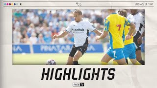 HIGHLIGHTS  Derby County Vs Stockport County [upl. by Sidonia]