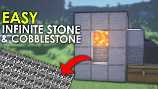 AFK Stone Farm Tutorial for Minecraft Bedrock 118 MCPE Xbox PS4 Switch Windows10 [upl. by Theo]