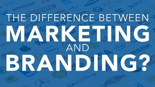 The Difference Between Marketing and Branding [upl. by Marigolda]