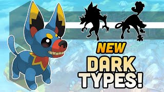 Designing New Dark Types Gen 9 Split Evolutions [upl. by Tavy734]