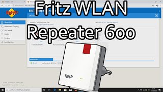 Fritz WLAN Repeater 600 einrichten und verbinden mit und ohne WPS [upl. by Sheri]