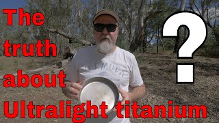 Ultralight titanium cookware the truth about cooking with titanium pots and pans [upl. by Aretak]