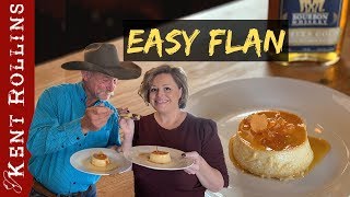 Easy Flan Recipe  How to Make Flan [upl. by Akcinehs]