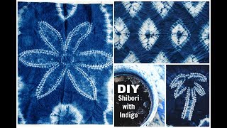 DIY Shibori with Indigo Dye [upl. by Nireil907]