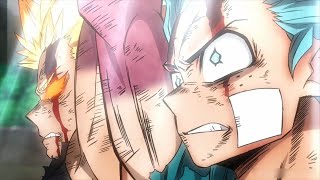 Midoriya Last Smash He Gives Bakugou One For All Deku amp Bakugou Vs Nine  Movie [upl. by Ahsinot]