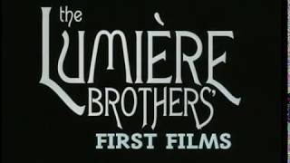 The Lumiere Brothers  First films 1895 [upl. by Tice226]