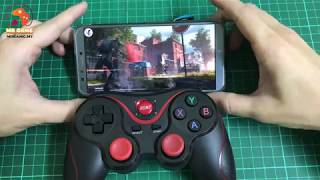 ShootingPlus V3 Android Phone Setting Wireless Bluetooth Gamepad Controller [upl. by Elleivad]