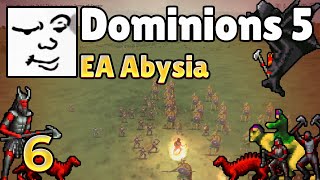 Dominions 5  EA Abysia Turn 1618  Mu Plays [upl. by Calista]