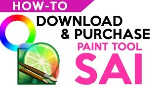 【How to】Download amp Purchase PaintTool Sai [upl. by Harhay]