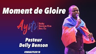 In Haiti  Delly Benson prezans Bondye desann nan Stade Sylvio Cator [upl. by Ahsaz]