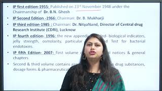 Introduction To Pharmacopoeias Part1 Indian Pharmacopoeia And British Pharmacopoeia [upl. by Iznik]