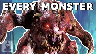 Every Monster From Doom to Doom Eternal  The Leaderboard [upl. by Robina556]