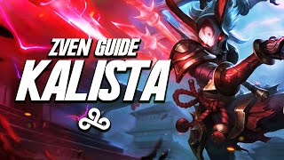 HOW TO PLAY KALISTA MID amp CARRY BEST BUILDRUNES Kalista Mid Guide Season 11  League of Legends [upl. by Fogel]