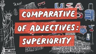 Comparative of Adjectives Superiority  Brasil Escola [upl. by Osicran]