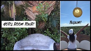 TULUM Hotel amp Room Tour ORCHID HOUSE TULUM  ThatAbabioGirl [upl. by Nylecaj]