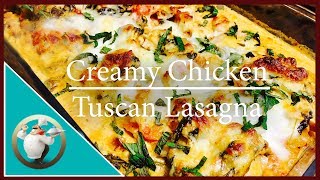 Easy Creamy Chicken Lasagna With White Sauce  How To Make Easy Simple Lasagna [upl. by Kciredorb947]