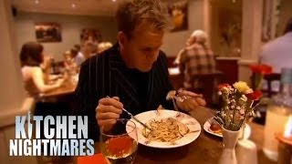 Gordon Waits 40 Minutes for Food  Kitchen Nightmares [upl. by Aenad]