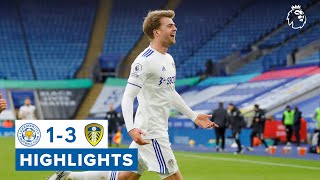 Leicester City 13 Leeds United  Bamford scores screamer  Premier League highlights [upl. by Whetstone]