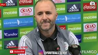 Conférence de Presse avant Match Algérie  Zambie de Djamel BELMADI [upl. by Melany643]