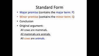 What Is The Categorical Syllogism [upl. by Caroline976]