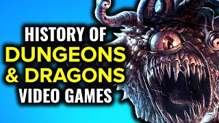 History of Dungeons amp Dragons Video Games [upl. by Finnegan]