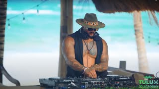 Afro House DJ Set On Tulum Beach By Toro  Tulum DJ Academy [upl. by Ratna]