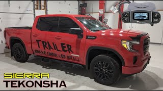 20192023 SierraSilverado Trailer Brake Controller Install [upl. by Airbma]