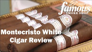 Montecristo White Cigars Review  Famous Smoke Shop [upl. by Annej]