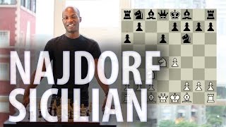 Chess openings  Najdorf Sicilian [upl. by Elamrej]